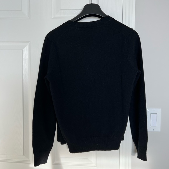 Comme Des Garçons Play Black Heart Patch Cardigan - Picture 3 of 8